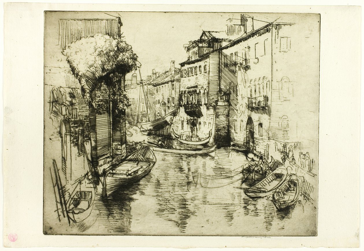 Eğri Kanal by Donald Shaw MacLaughlan