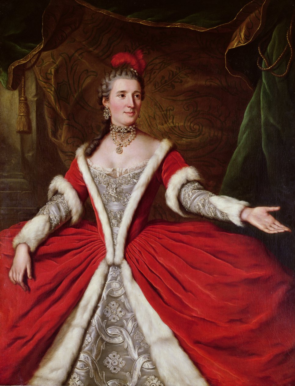 Matmazel Dumesnil (1713-1803) by Donat Nonotte