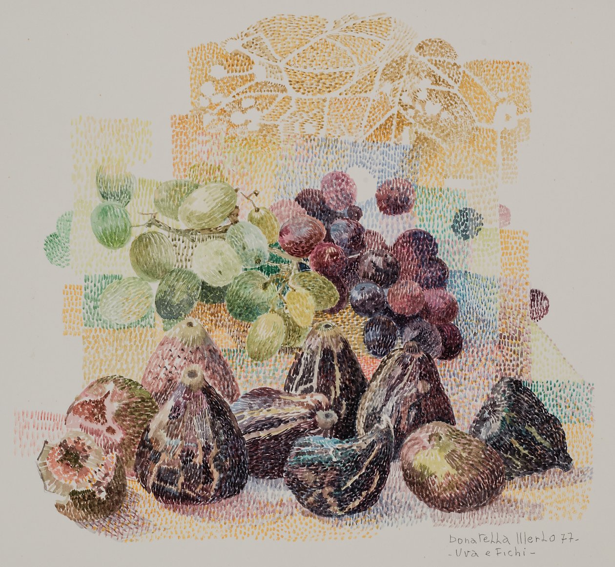 Üzüm ve incir by Donatella Merlo