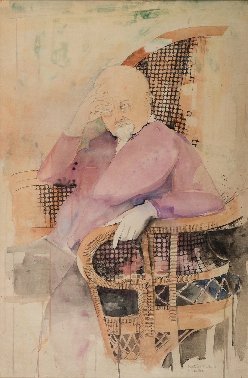 Babam, ressam Metello Merlo by Donatella Merlo