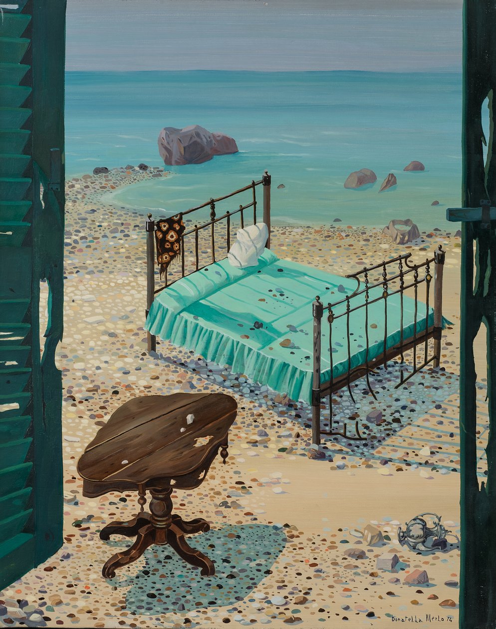 Sahildeki yatak by Donatella Merlo