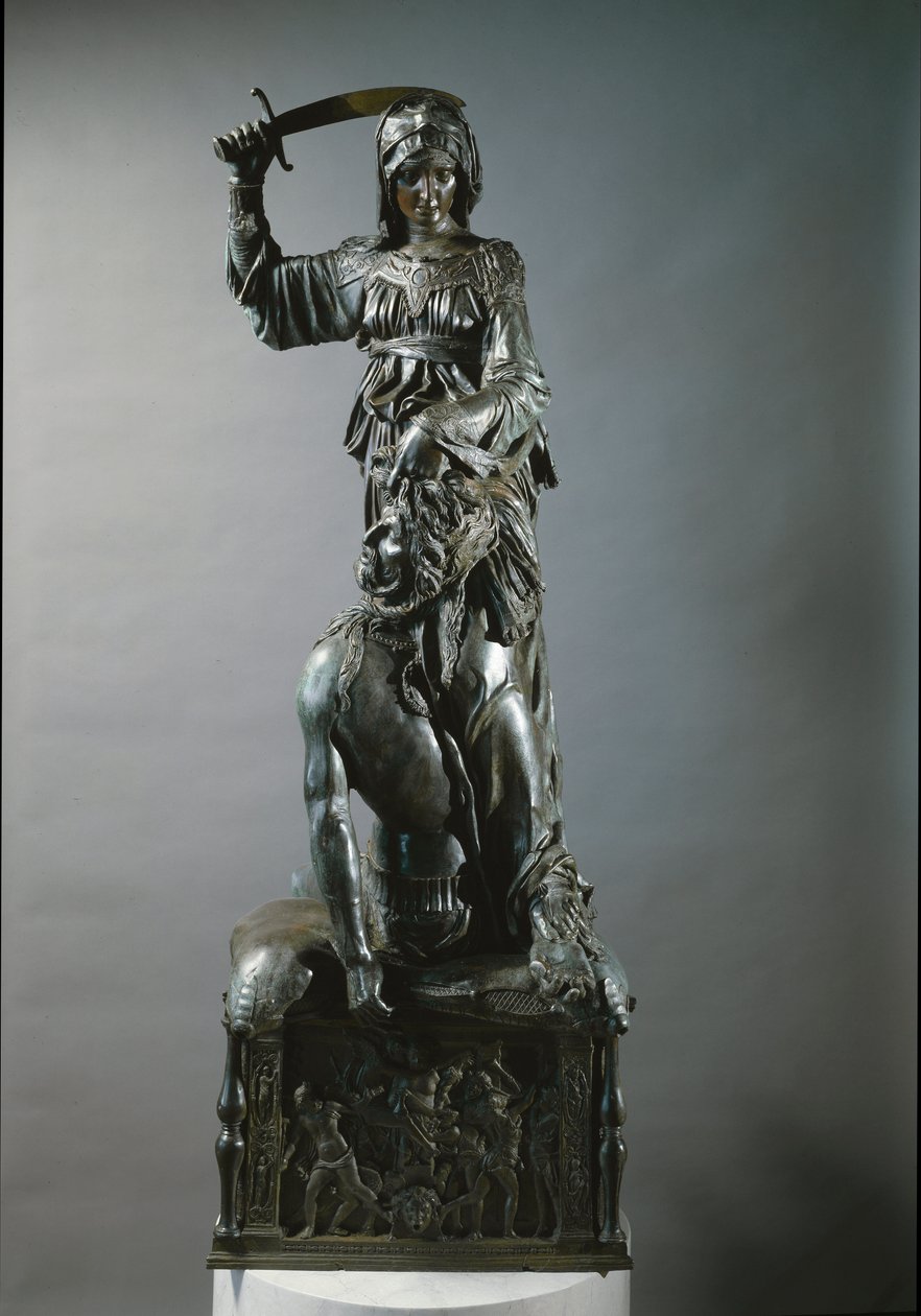 Judith ve Holofernes. bronz heykel by Donatello