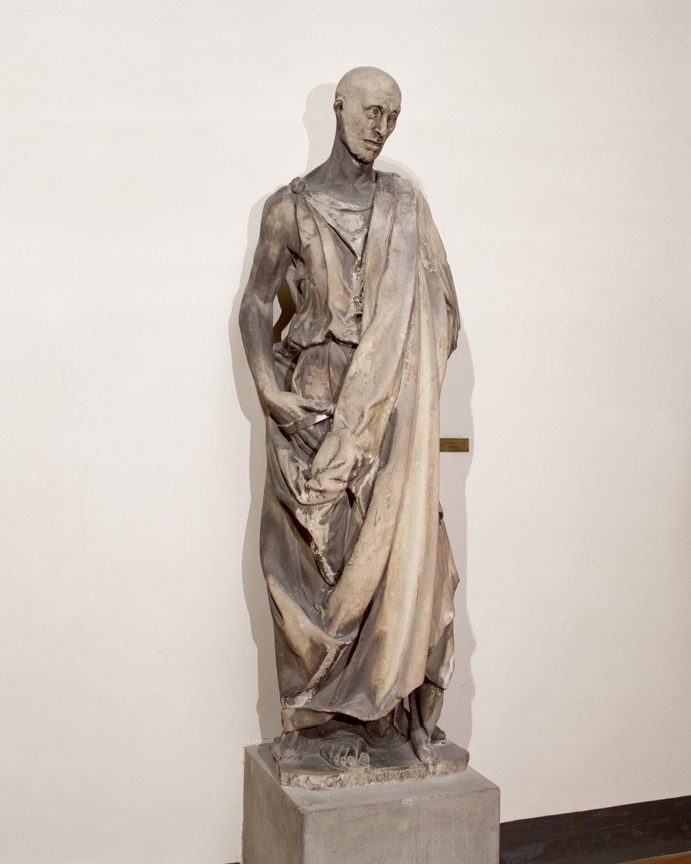 Peygamber Habakkuk (Lo Zuccone), c.1423-36 (mermer) by Donatello
