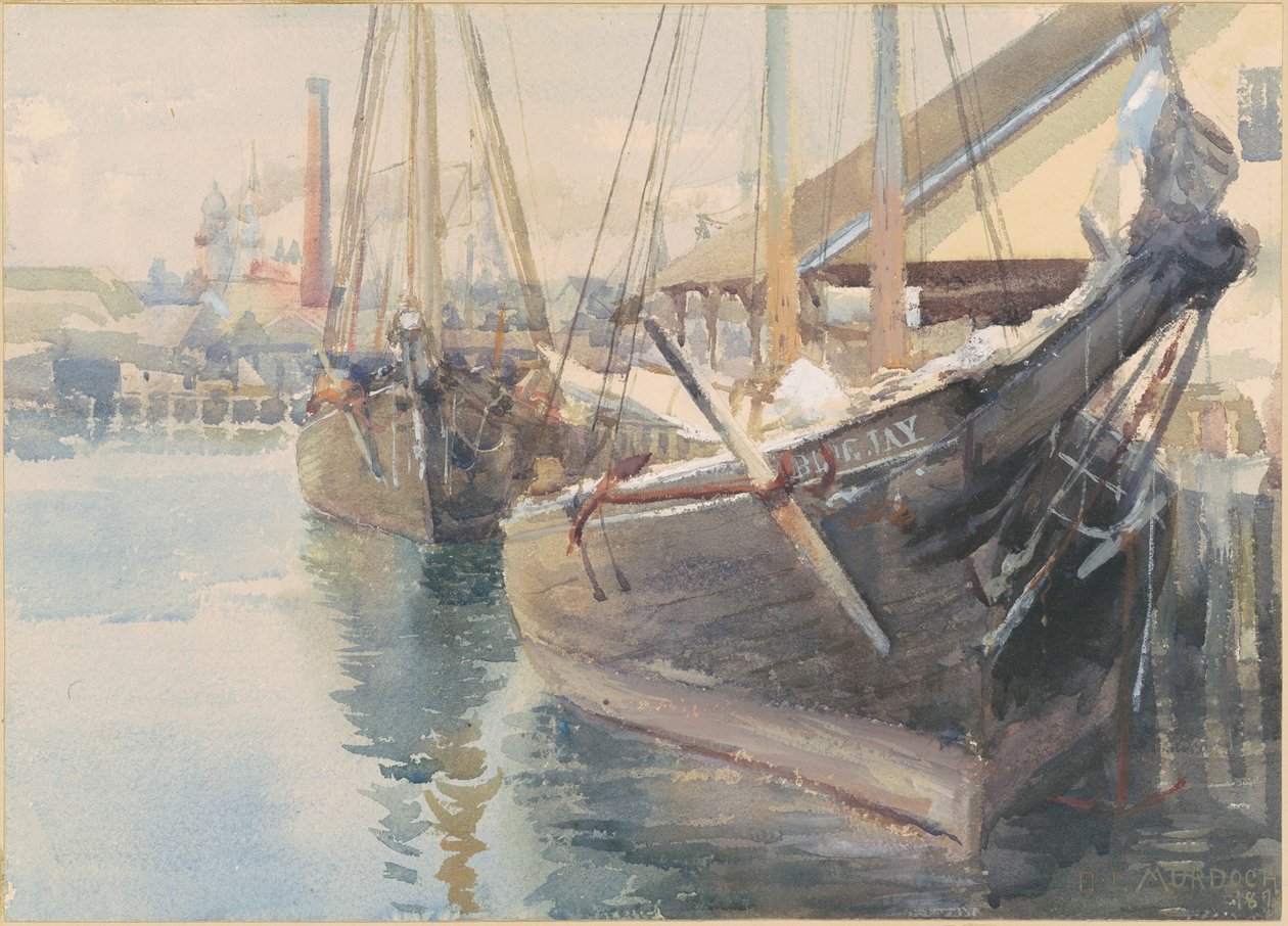 Rıhtımdaki Gemiler by Dora Louise Murdoch