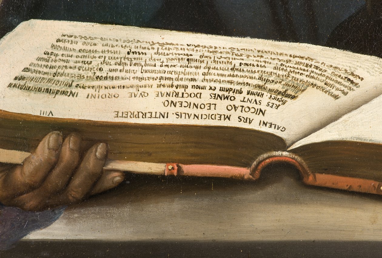 Niccolò Leoniceno, 1521 by Dosso Dossi