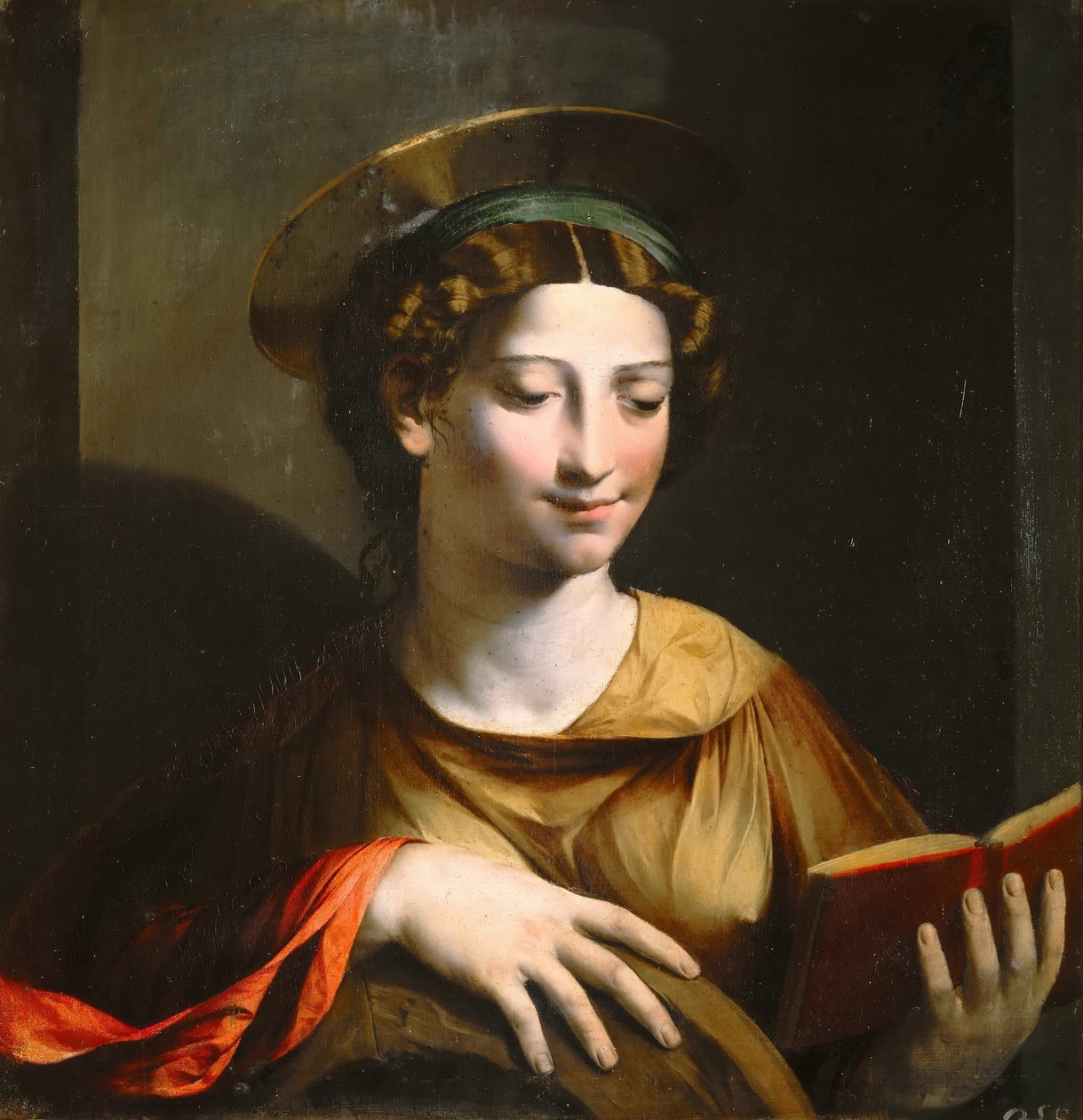 İskenderiyeli Aziz Catherine, 1530 civarı. by Dosso Dossi