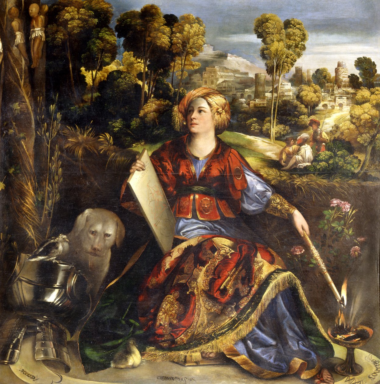 Büyücü Circe veya Melissa by Dosso Dossi