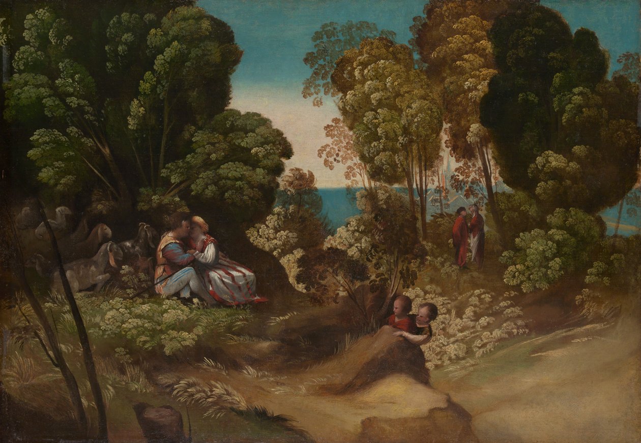 İnsanların Üç Çağı. by Dosso Dossi