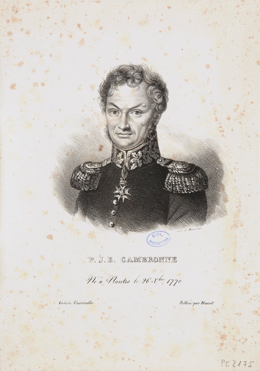 PJE Cambronne, c.1820 by Ducarme