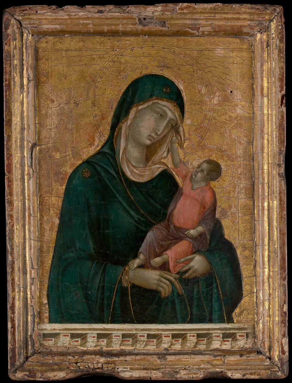 Madonna ve Çocuk, ca. 1290-1300. by Duccio di Buoninsegna