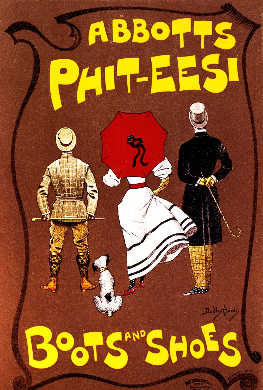 Abbotts Phit-Eesi Bot ve Ayakkabı, c1887-1922 by Dudley Hardy