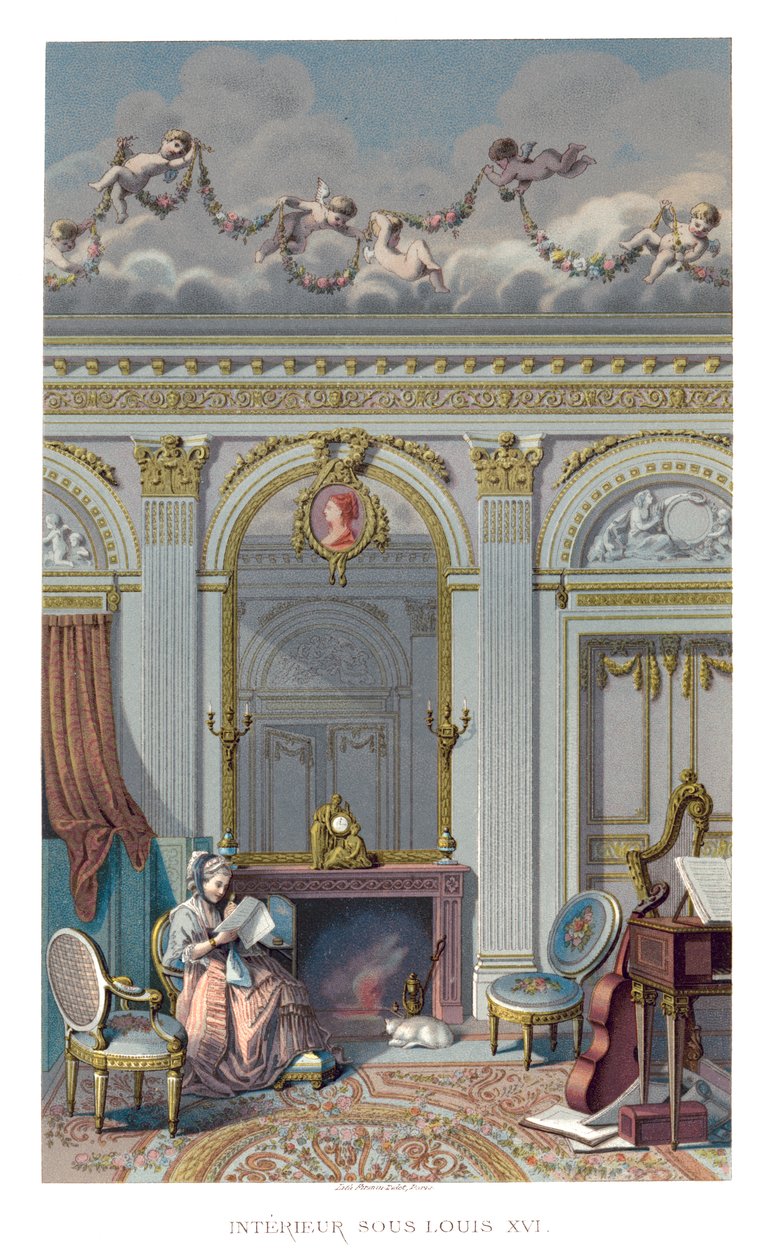 Louis XVI Altında İçişleri, 1885. by Durin