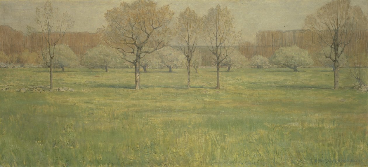Bahar, 1892 by Dwight William Tryon