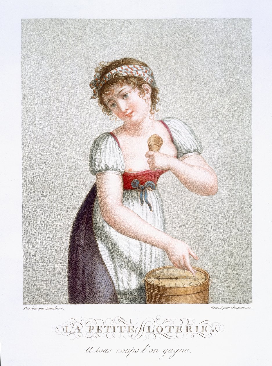 The Small Lottery, c.1816  by E. F. Lambert