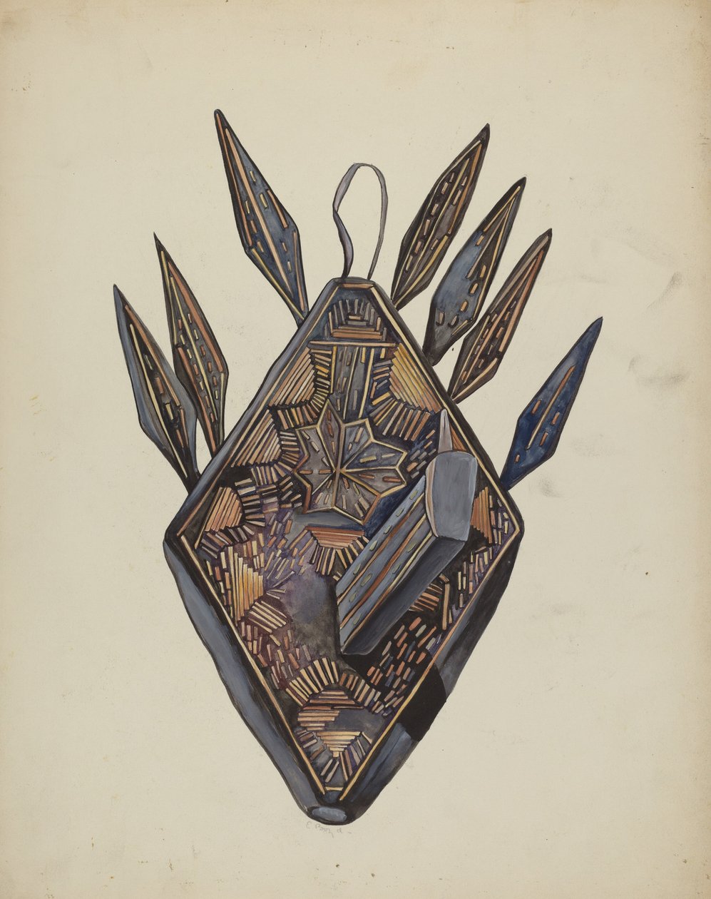 Mum Aplik, c. 1936. by E. Boyd