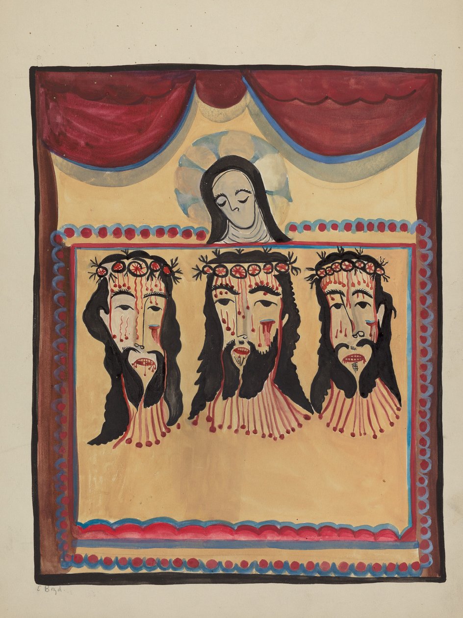 Altarpiece, 19351942. by E. Boyd
