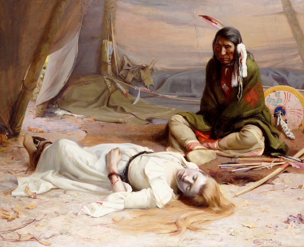 tutsak by Eanger Irving Couse