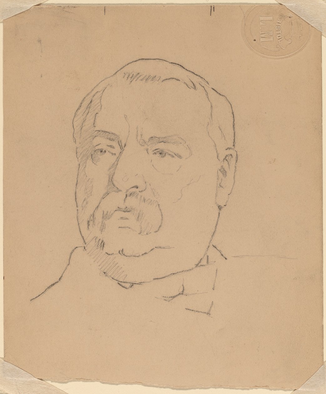 Grover Cleveland [rekto] by Eastman Johnson