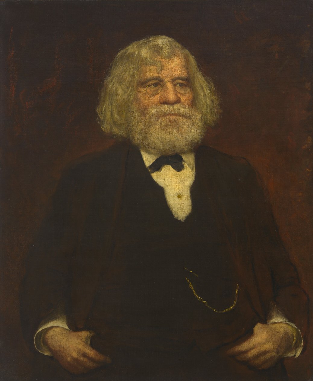 Parke Godwin, c. 1880. by Eastman Johnson