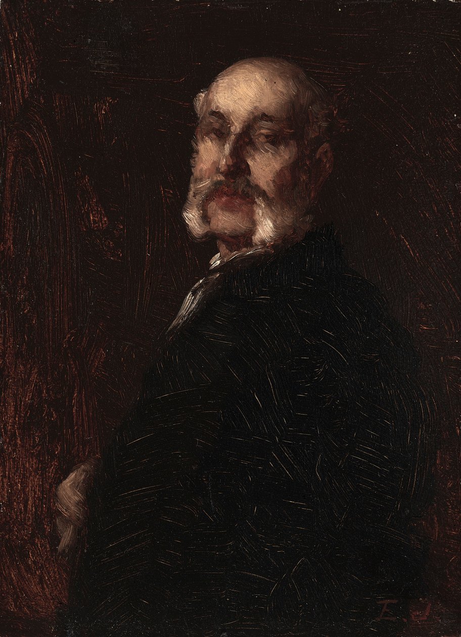 Samuel W. Rowse, c. 1881. by Eastman Johnson