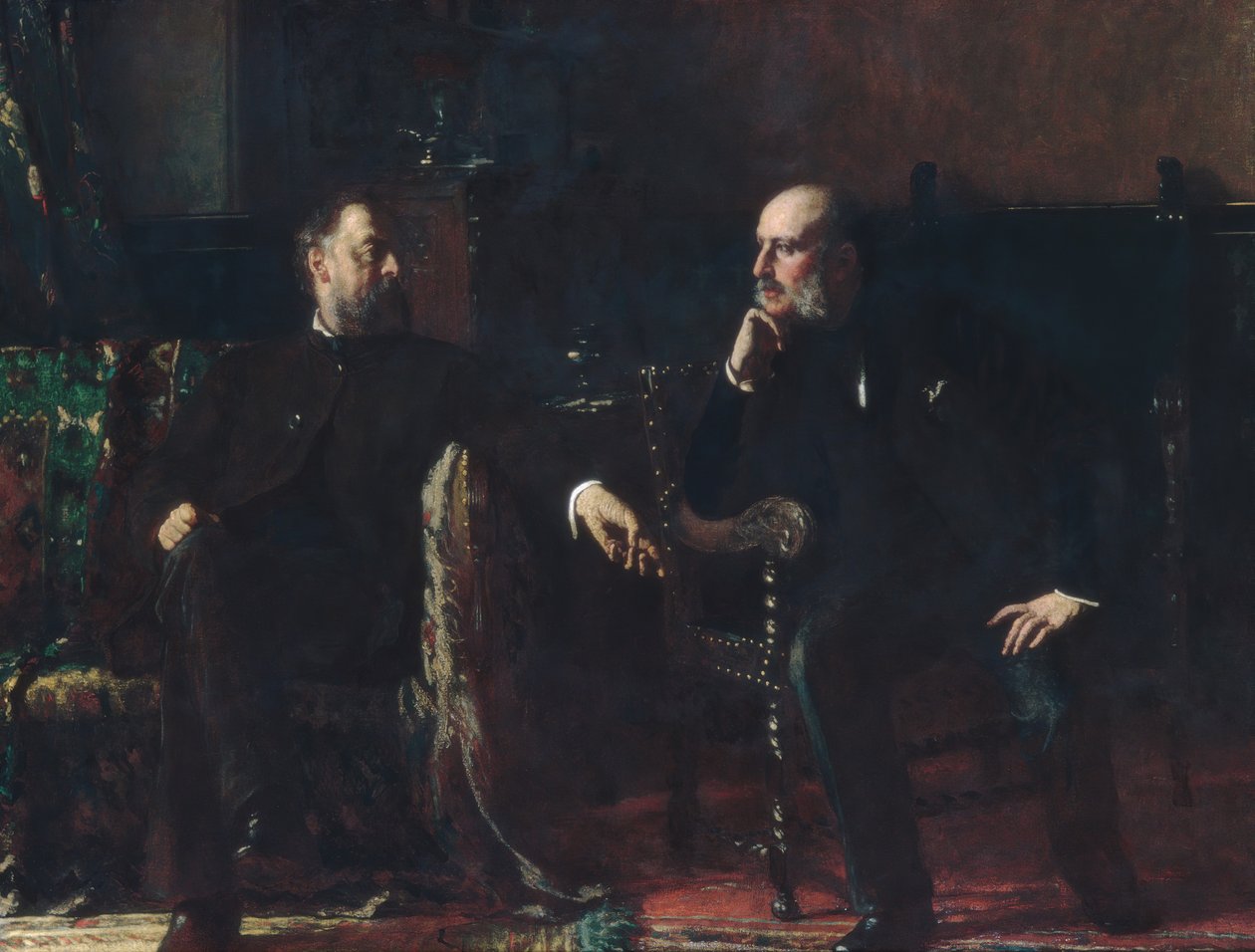 Finansman Yasası, 1881. by Eastman Johnson