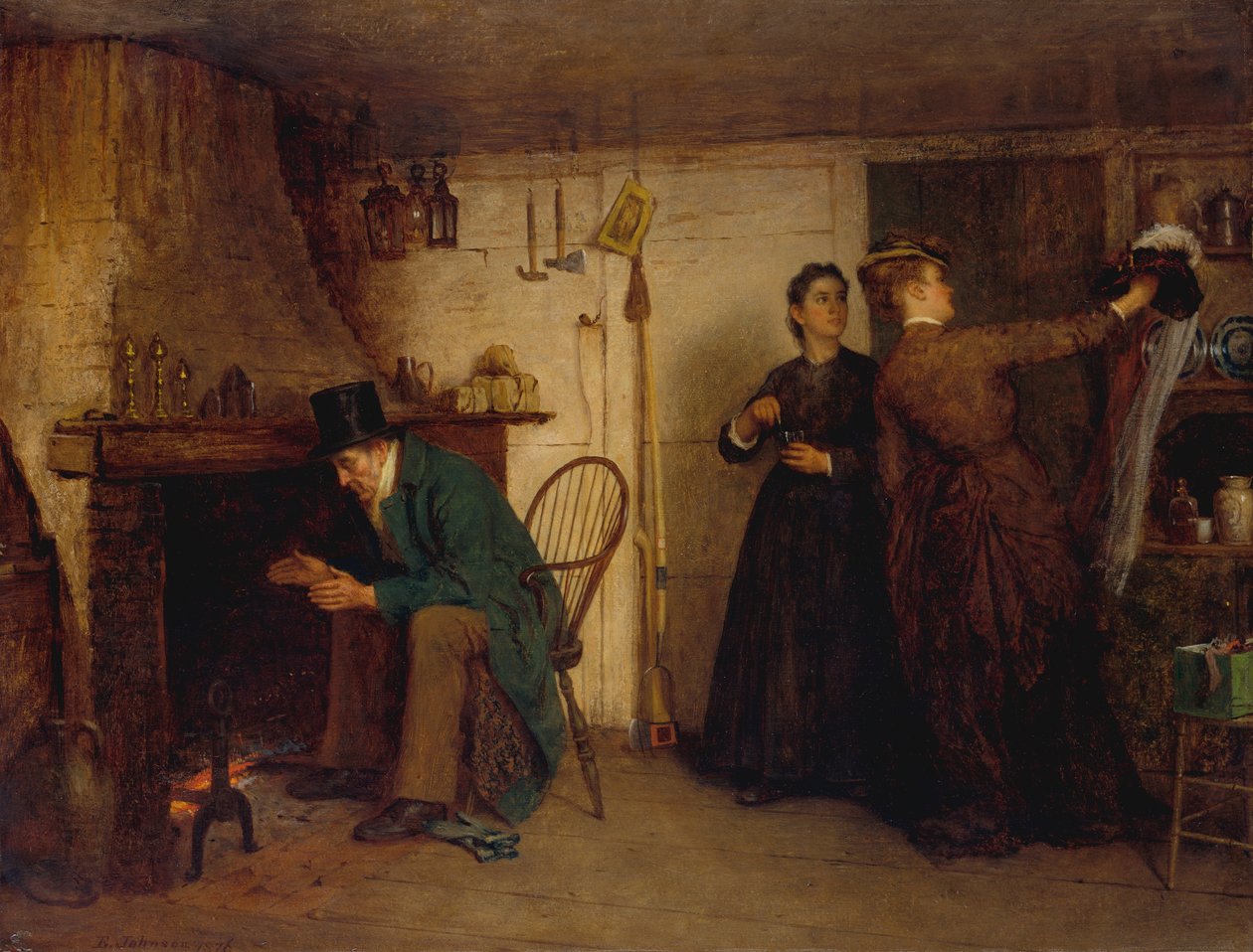 Yeni Kaput, 1876. by Eastman Johnson