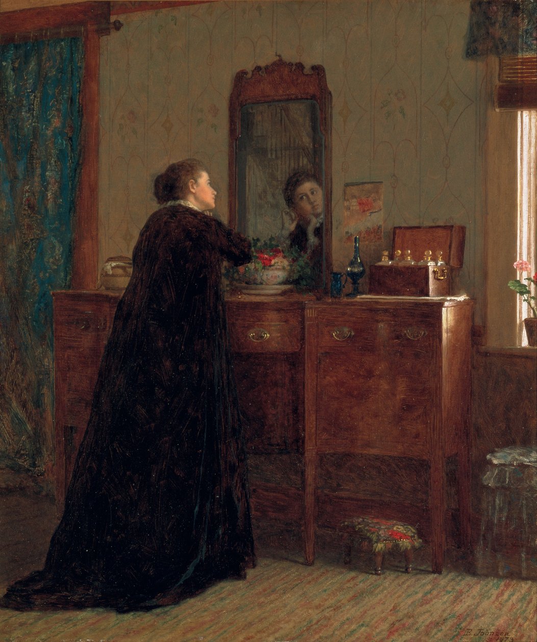Tuvalet by Eastman Johnson