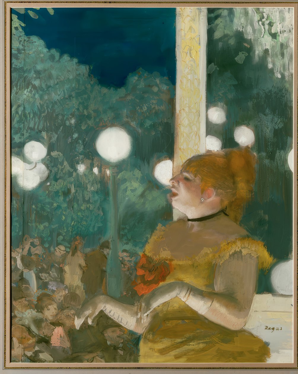 köpeğin şarkısı by Edgar Degas