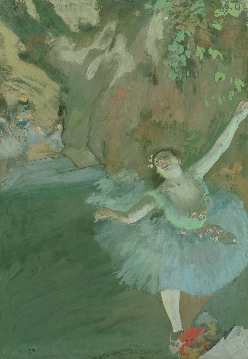 ದಿ ಬೋ ಆಫ್ ದಿ ಸ್ಟಾರ್, ಸಿ.1880 ಟರ್ಕ್ by Edgar Degas