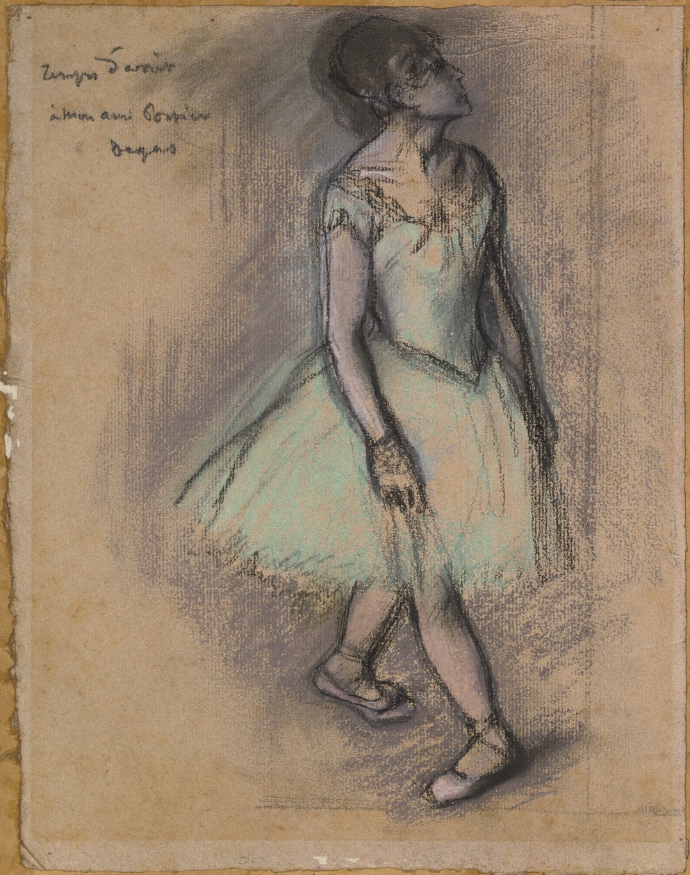 Yıldız (pastel) by Edgar Degas