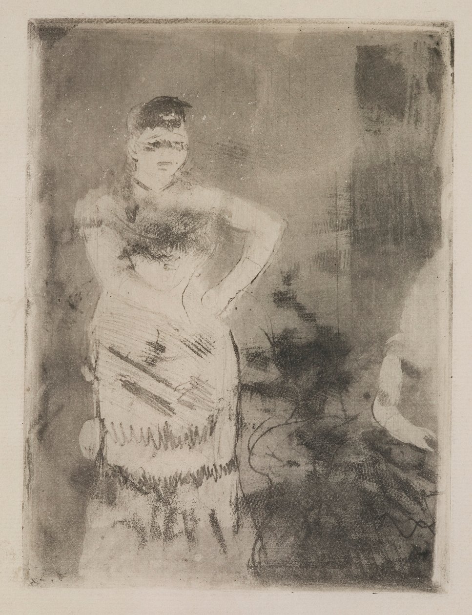 Şarkıcı by Edgar Degas