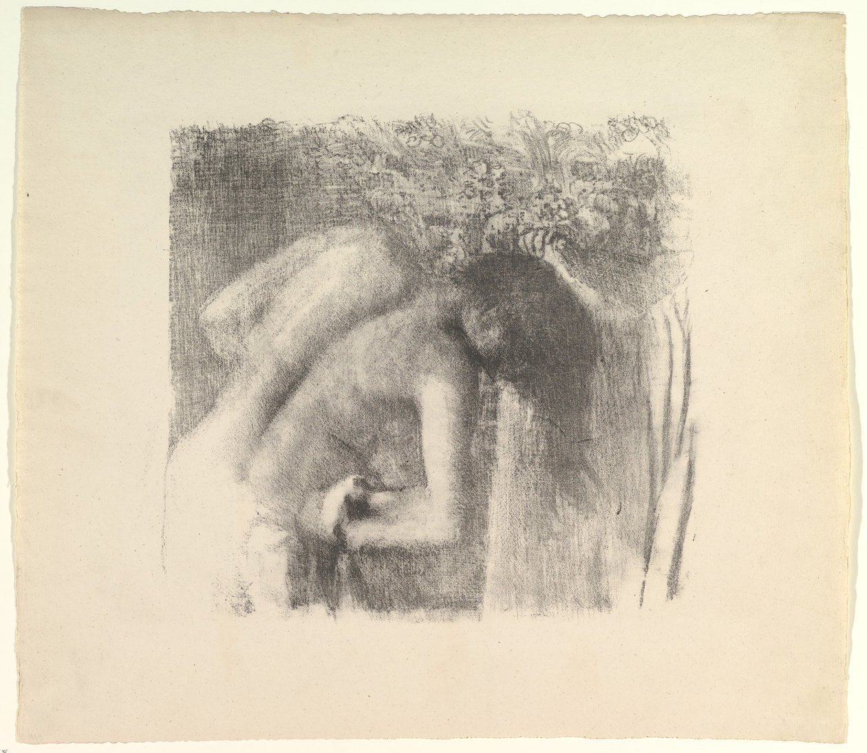 Bath büyük versiyonundan sonra, 1891-92. by Edgar Degas