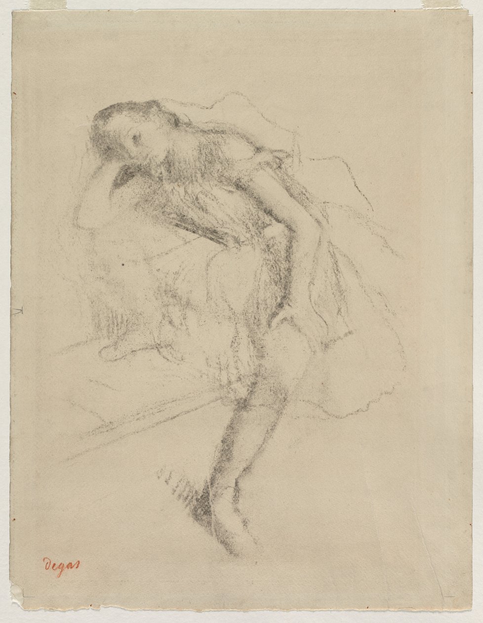Dinlenme Dansçısı by Edgar Degas