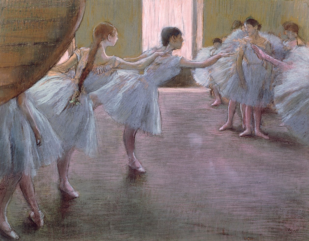 Provadaki Dansçılar, by Edgar Degas