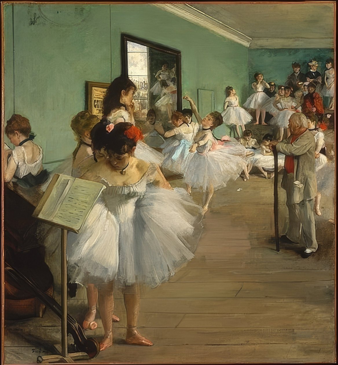 Dans dersi. 1874 by Edgar Degas