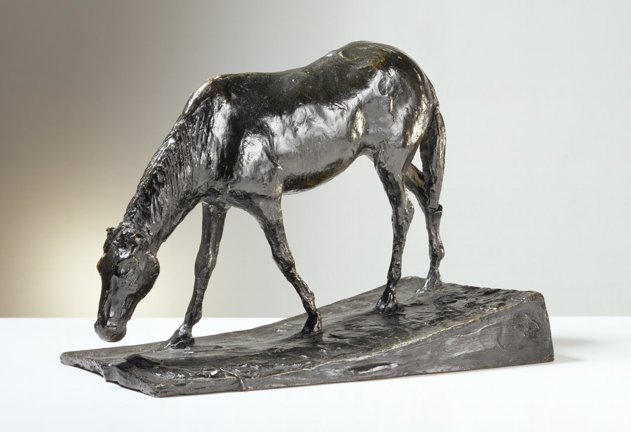Çukurda At (bronz) by Edgar Degas