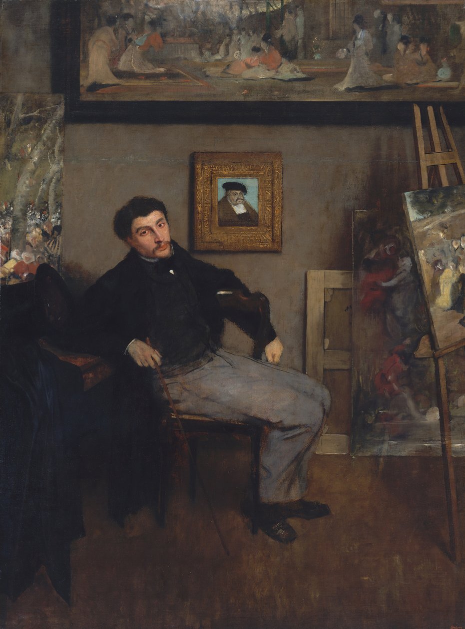 James-Jacques-Joseph Tissot 1836-1902, yaklaşık. 1867-68. by Edgar Degas