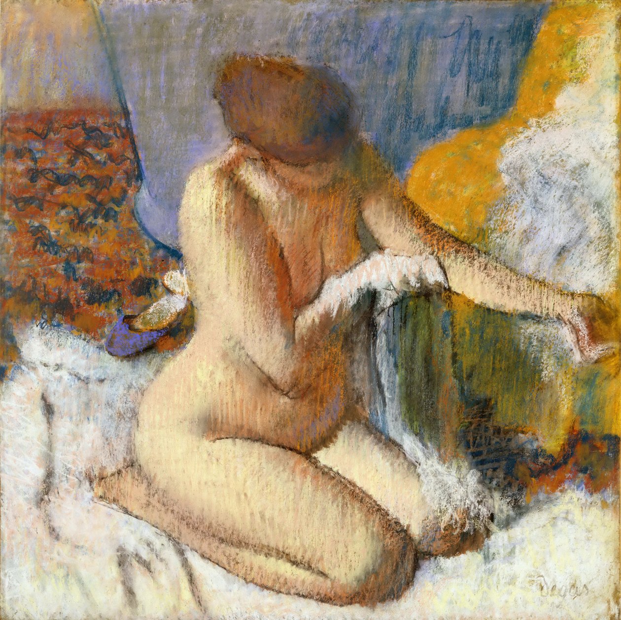 banyodan çıkmak by Edgar Degas