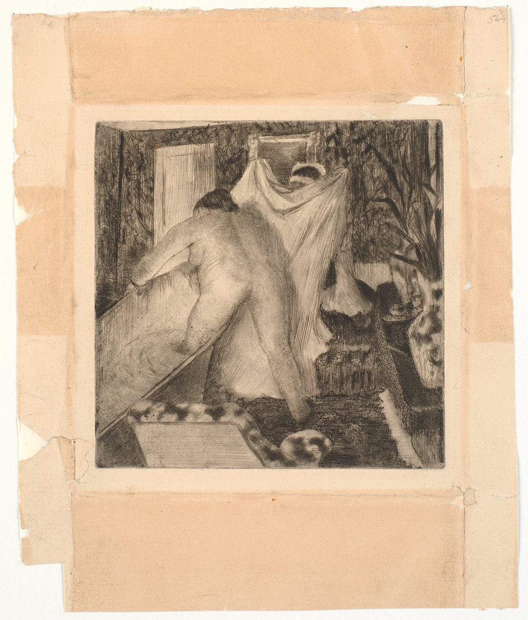 banyodan çıkmak by Edgar Degas