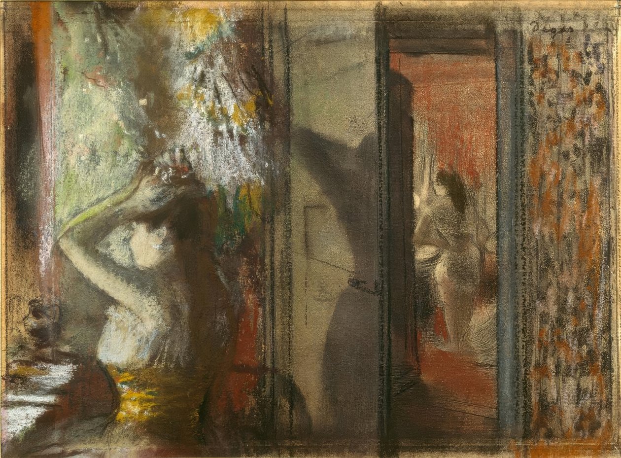 aktrislerin soyunma odaları by Edgar Degas