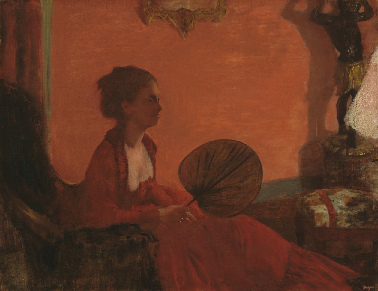Madam Camus, 18691870. by Edgar Degas