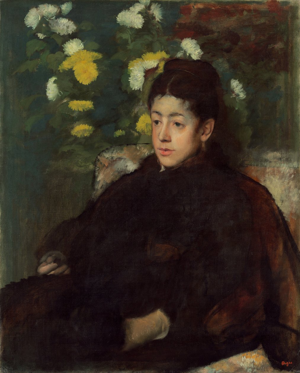 Matmazel Malot by Edgar Degas