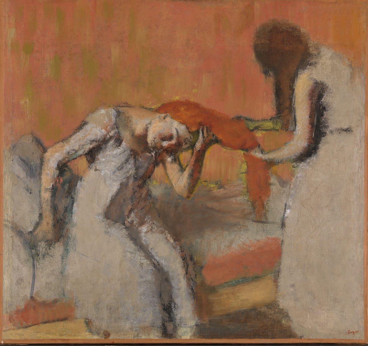 Sabah Tuvaleti by Edgar Degas