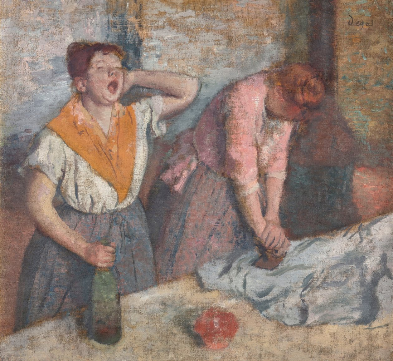 The Ironers, ca 1884-1886. by Edgar Degas