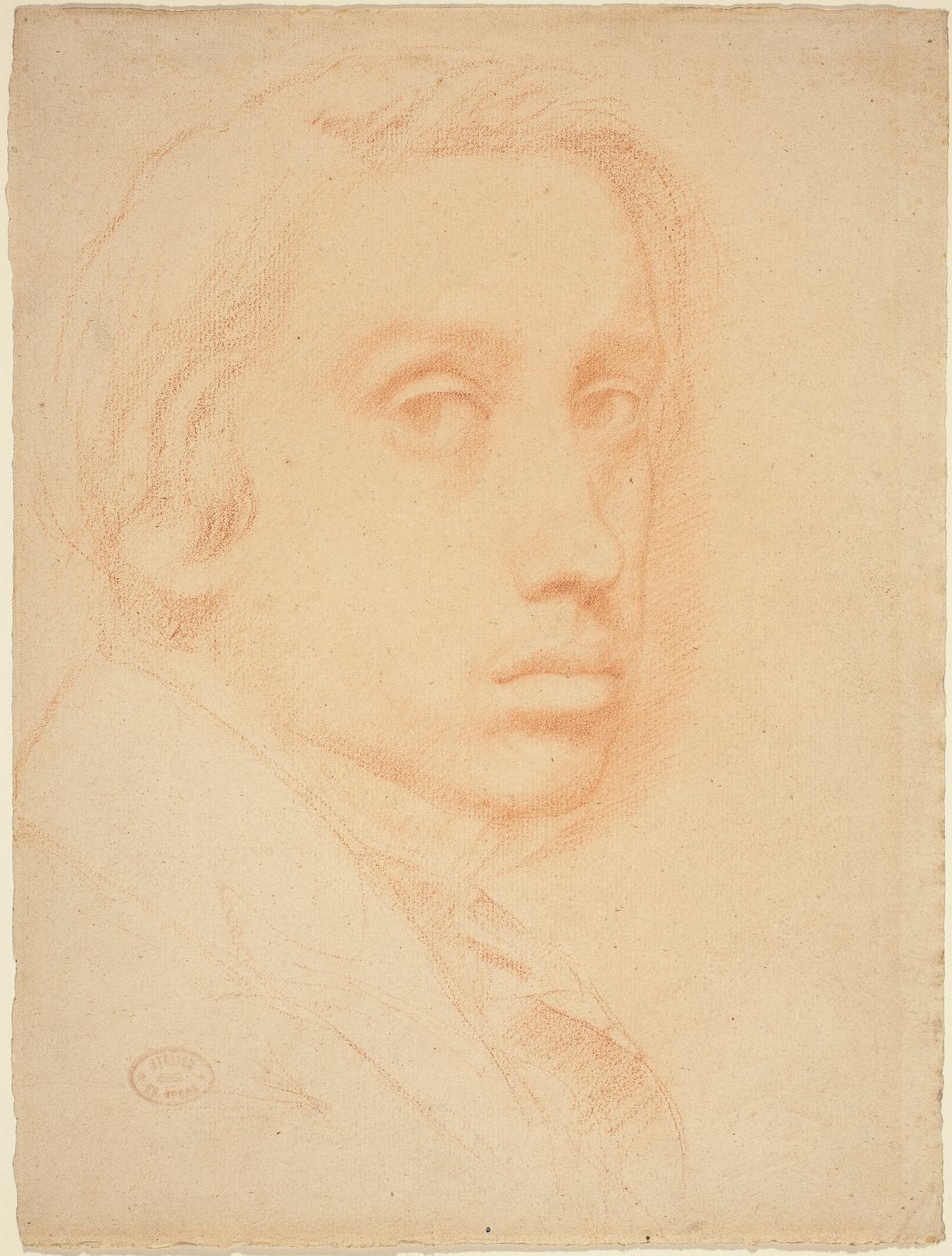 Otoportre, c. 1855. by Edgar Degas