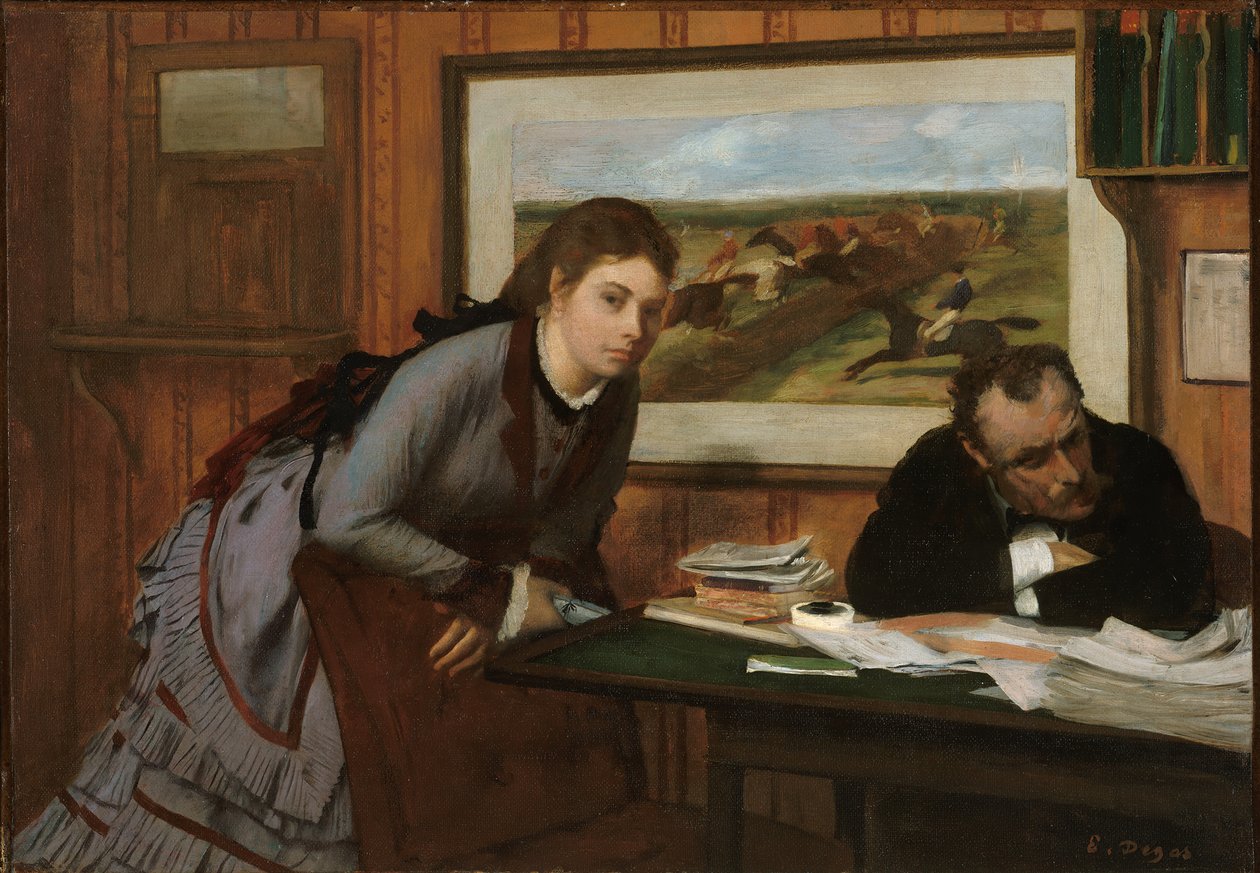 Somurtkan, ca. 1870. by Edgar Degas