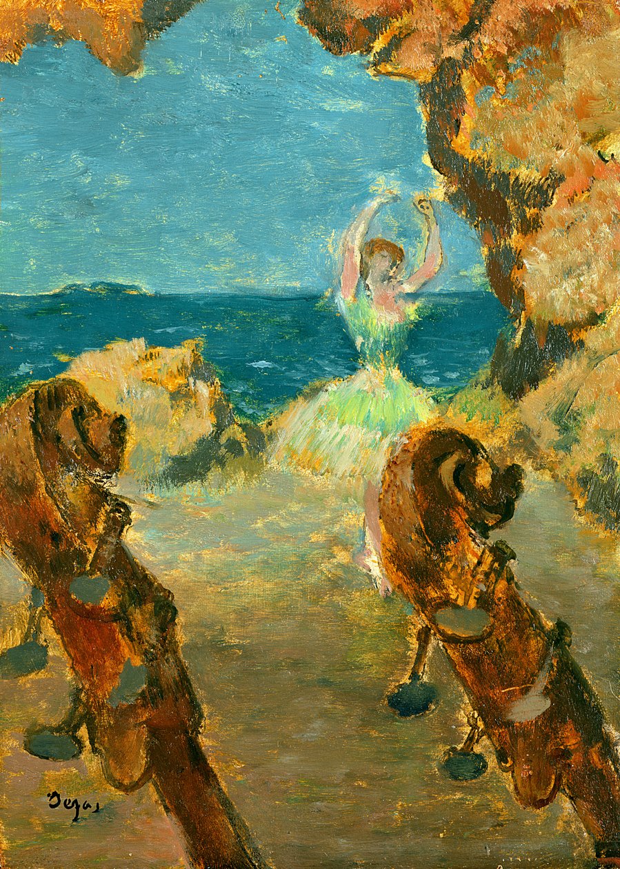 bale dansçısı by Edgar Degas