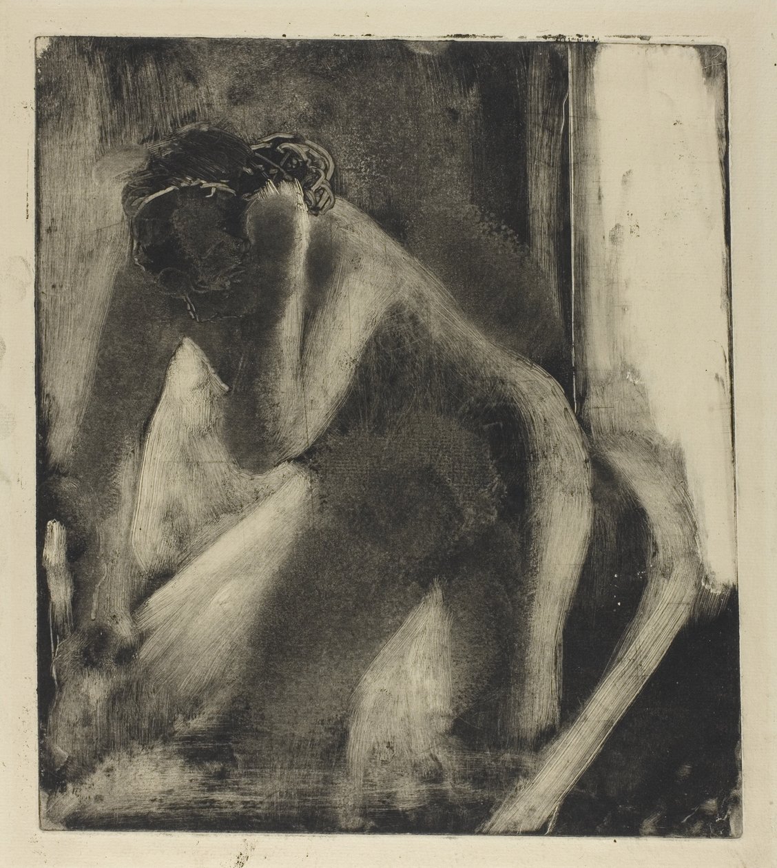 Hamam, c.1882 by Edgar Degas