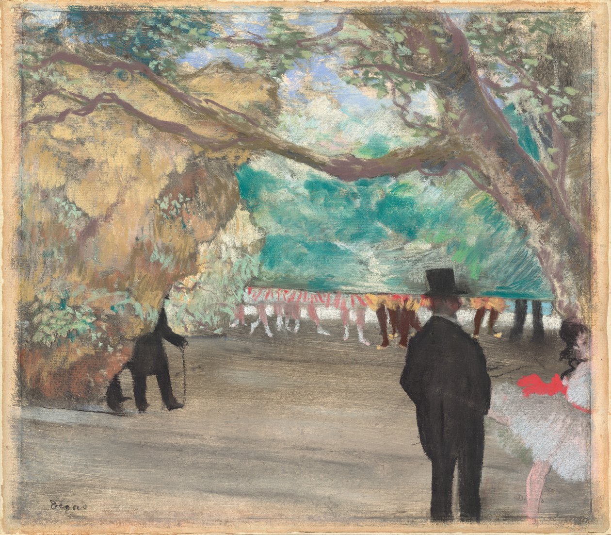 Perde by Edgar Degas