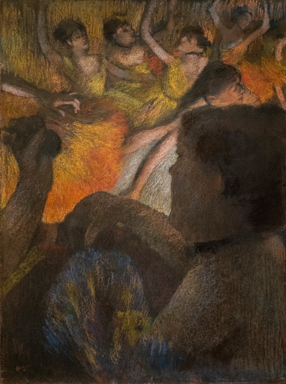 Loca. 1885. Kağıt üzerine pastel. by Edgar Degas